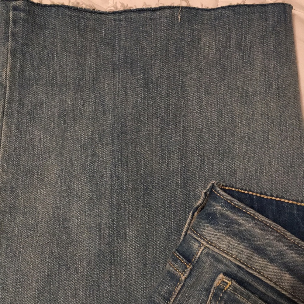 Arizona Jeans Hi Rise Wide Leg Crop BWT Sz 3 - Picture 3 of 3